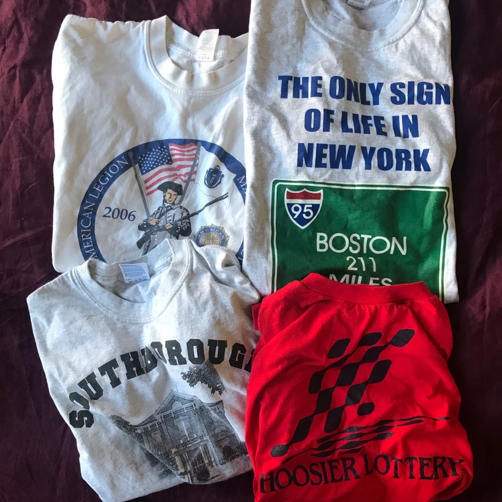 4 T-Shirt Vintage Bundle